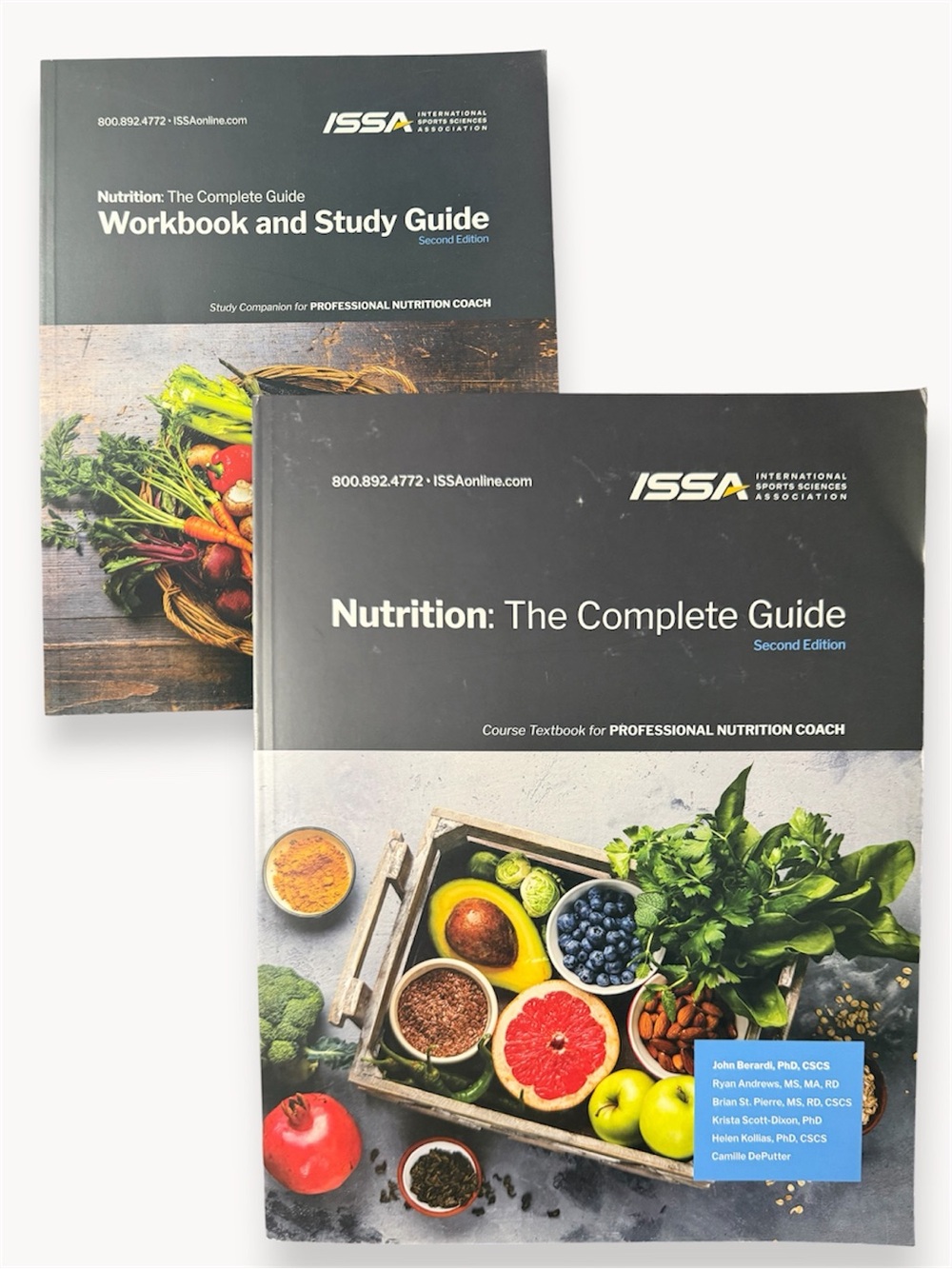 ISSA Nutrition Bundle - The Complete Guide & Workbook and Study Guide